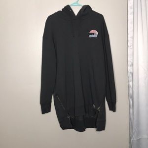 Harley Davidson sweatshirt dress